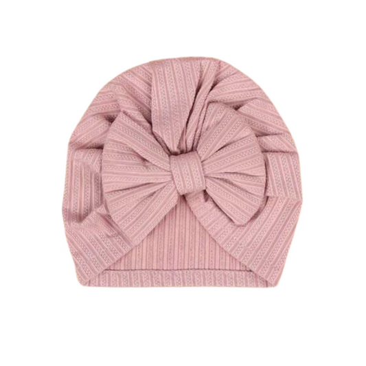 Pinky nude - Baby turban hat